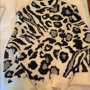 Forever 21 animal print sweater